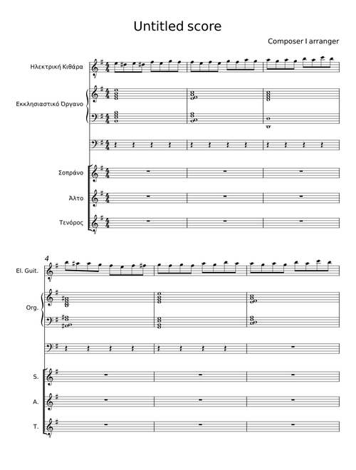 Untitled score