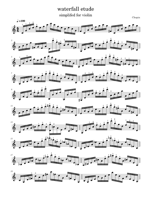 Étude Op. 10 No.1 in C Major (Waterfall) – Frédéric Chopin
