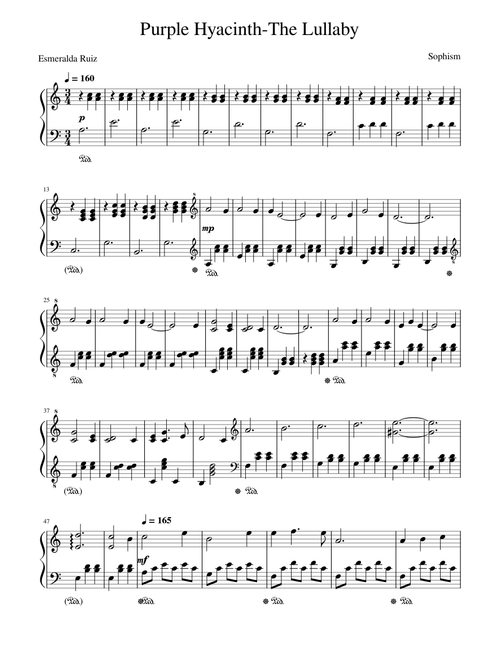 Purple Hyacinth-The Lullaby