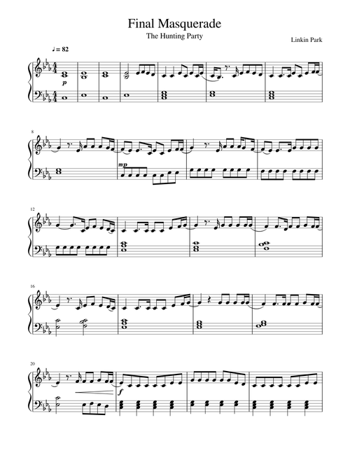 Linkin Park - Final Masquerade