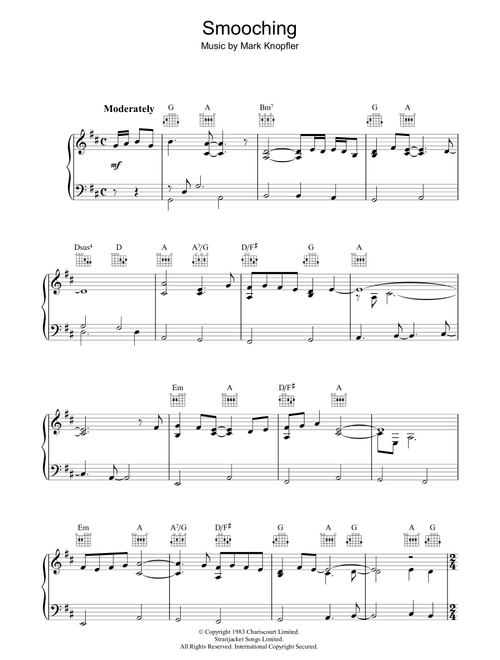 Smooching (from Local Hero) - Mark Knopfler (Piano Solo)