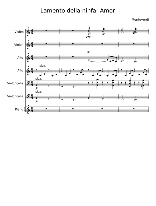 Il Lamento della ninfa - Claudio Monteverdi