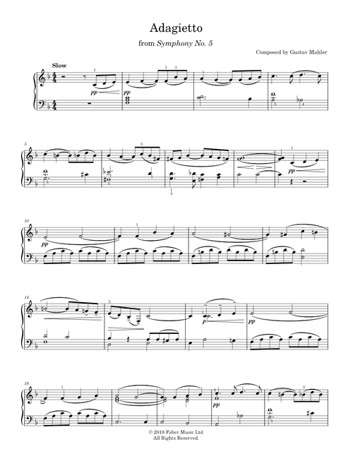 Adagietto - Angel Mahler (Solo)