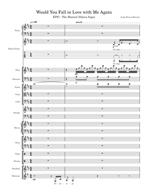 Would You Fall in Love with Me Again – Jorge Rivera-Herrans (EPIC : The Musical)