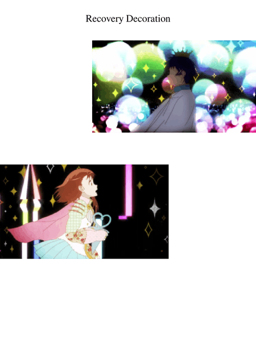 Recovery Decoration - Nisekoi ED