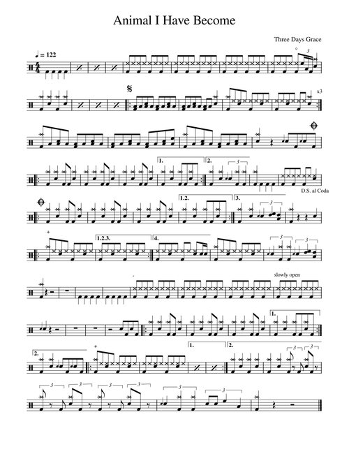 Animal I Have Become - Three Days Grace