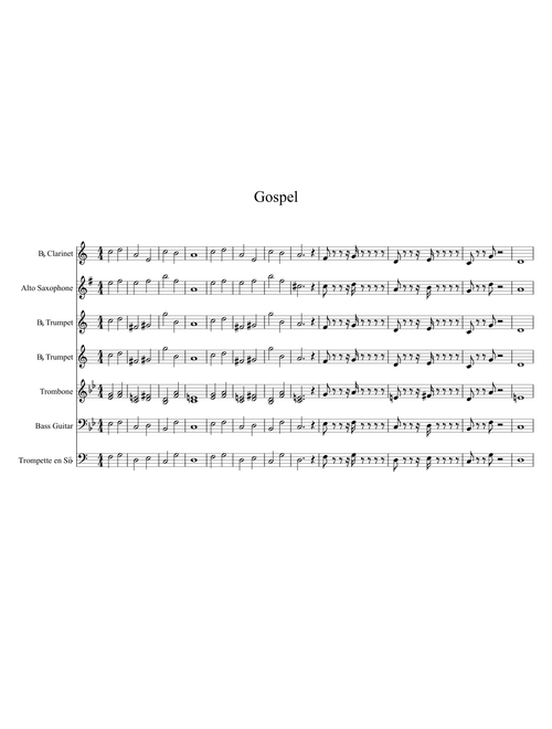 Gospel - March Fourth Marching Band