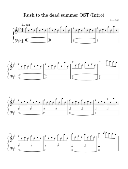 Rush to The Dead Summer (Hạ chí chưa tới) (Intro)