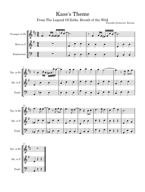 Kass's Theme – Yasuaki Iwata Kass's Theme