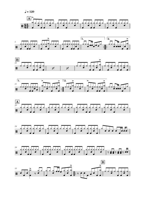 Với lời cảm tạ_drum