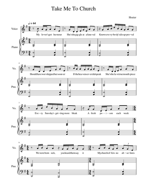 Take Me To Church - Hozier