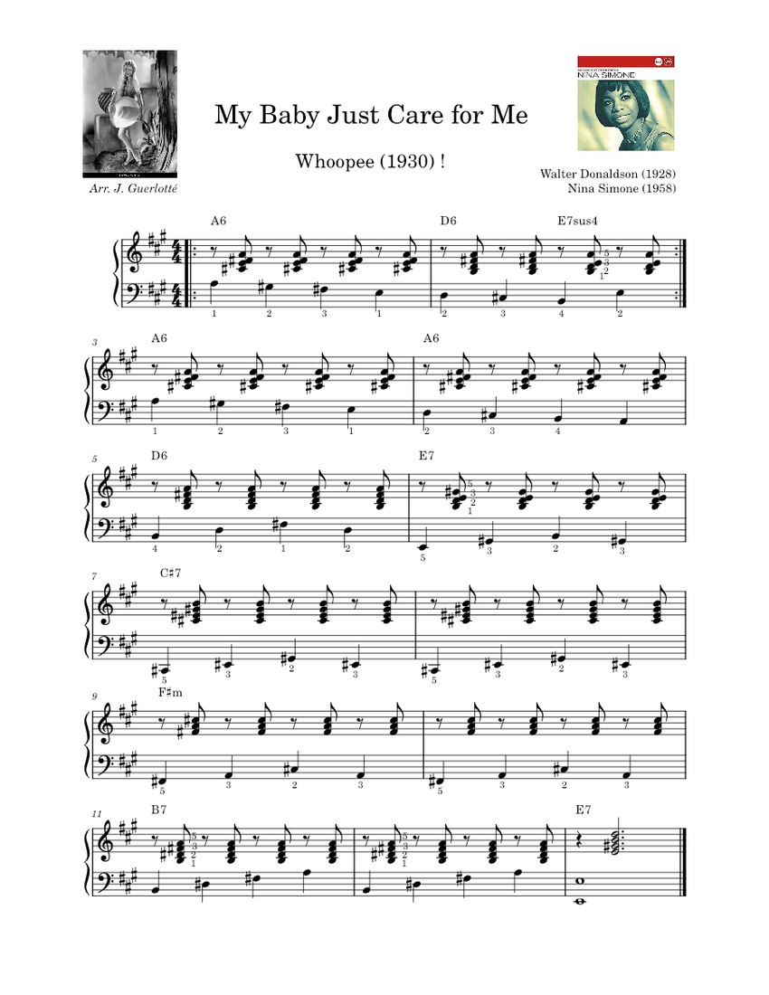 my-baby-just-cares-for-me-walter-donaldson-sheet-music-for-piano