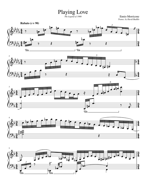 Playing Love