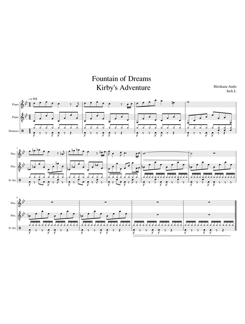 Fountain of Dreams - Kirby's Adventure