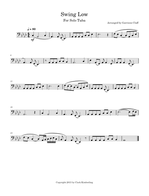 Swing Low, Sweet Chariot – Traditional Spiritual