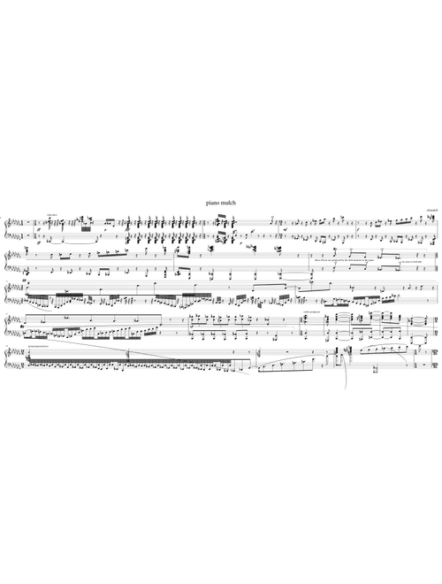 Piano Mulch