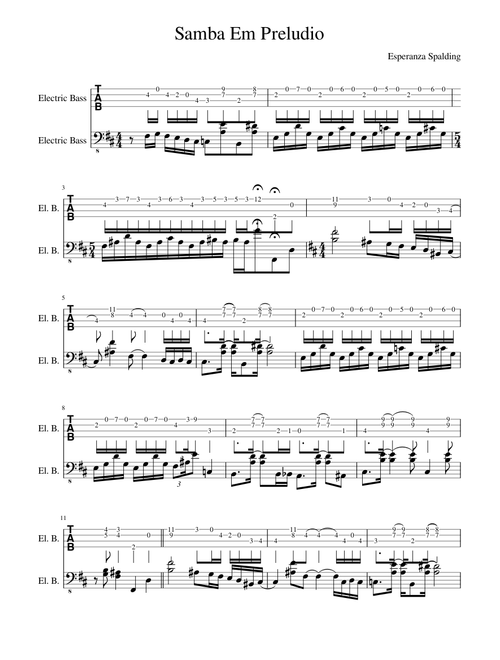 Samba em preludio