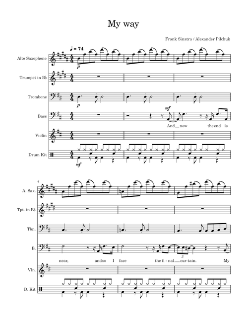 My Way – Frank Sinatra