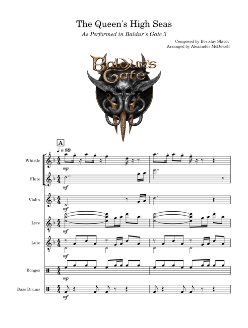 The Queen's High Seas - Borislav Slavov | Baldur's Gate 3 OST