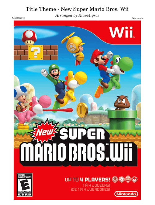 Title Theme - New Super Mario Bros. Wii