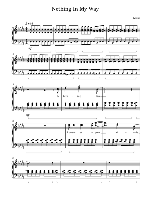 Nothing In My Way - Keane