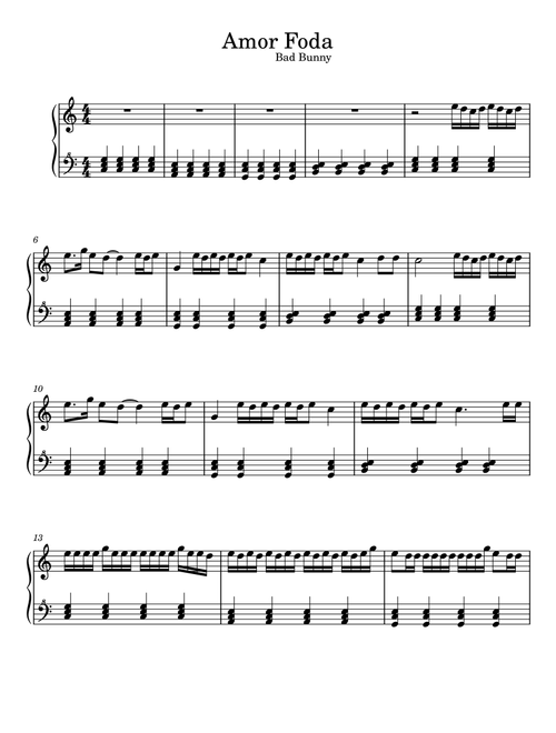 Amorfoda (Arr. Claudia Quiroga) - Benito Antonio Martinez Ocasio, Luian Malave, Noah Assad (Piano Solo)