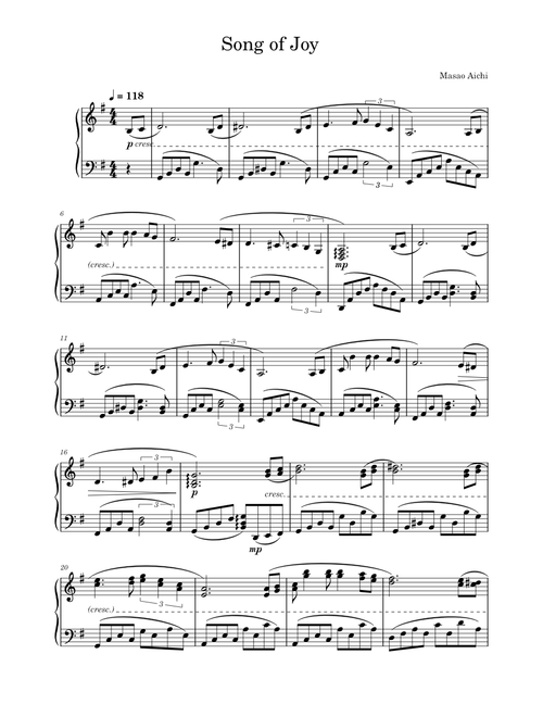 大人のためのJoy Piano 1（楽譜） score_0.png@850x1100?no-cache=