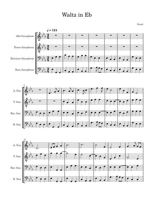Waltz in Eb – isaacnk13