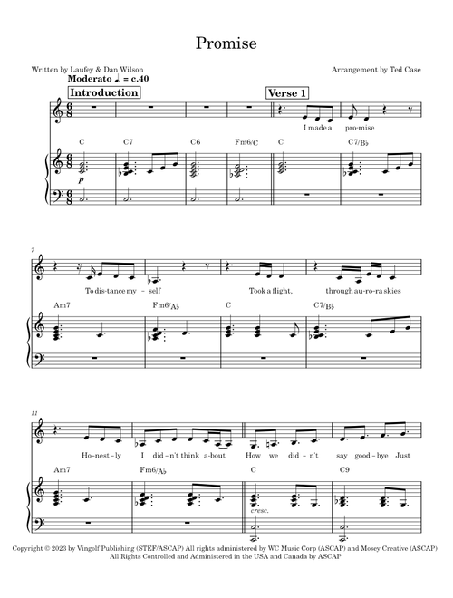 Promise – Laufey Promise by Laufey [Lyrics & Chords]