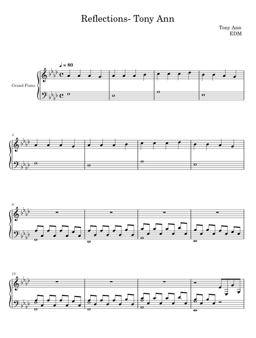 REFLECTIONS - Tony Ann