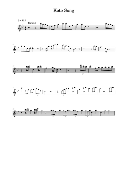 Koto Song