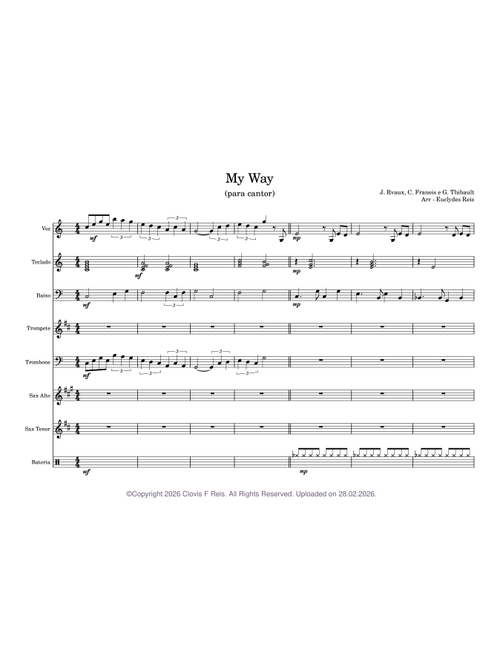 My Way – J. Rvaux, C. Franois e G. Thibault