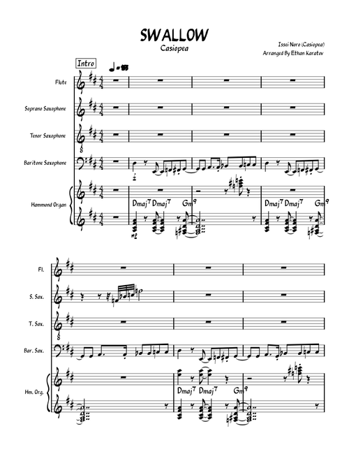 Swallow – Casiopea