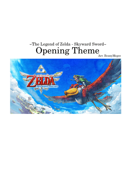 Skyward Sword - Opening Theme to the game!