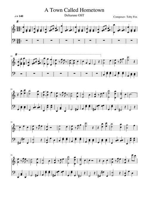 A Town Called Hometown - Deltarune