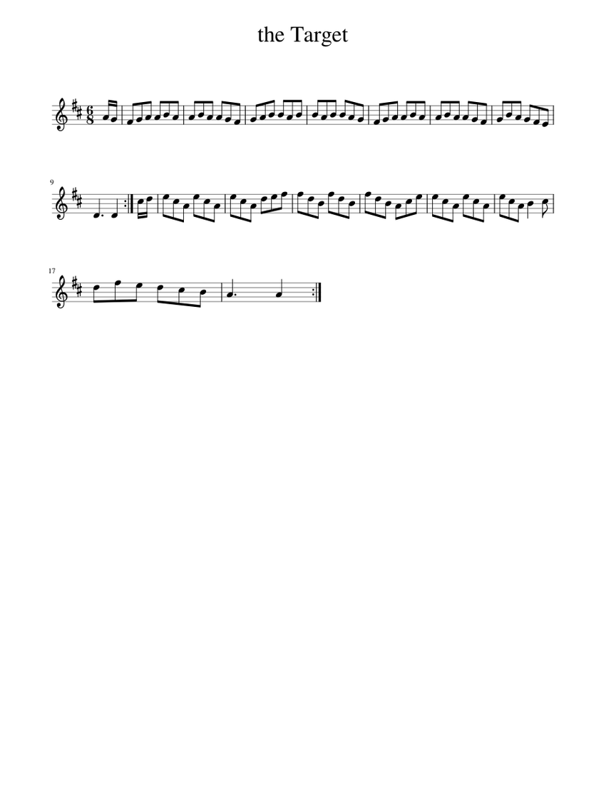 the Target Sheet music for Piano (Solo)