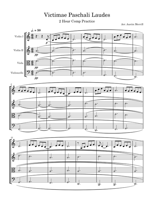 Victimae Paschali Laudes – merrillaustin