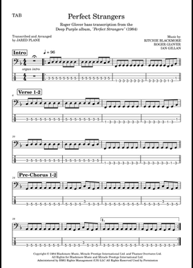 Free Perfect Strangers by Deep Purple sheet music | Download PDF