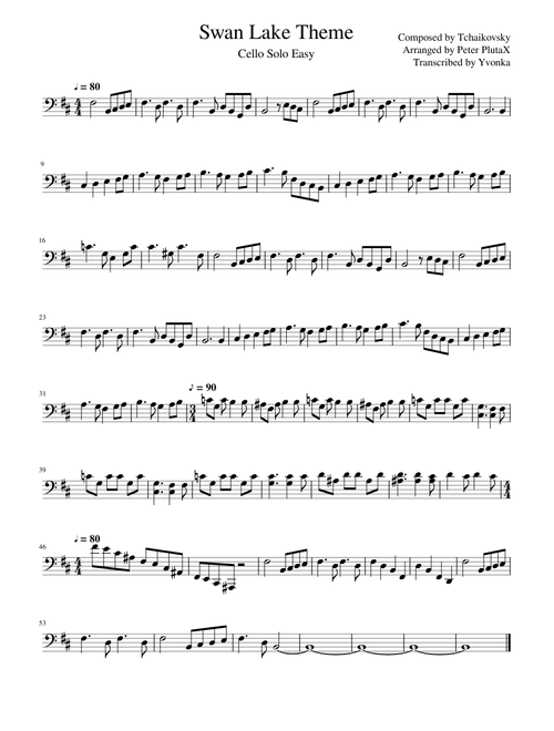 Swan lake theme