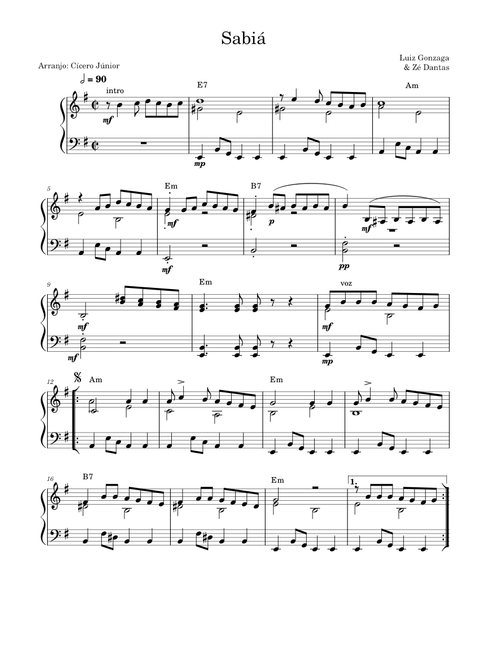 Sabiá - at 14 Cícero