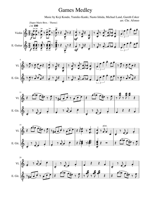 Game Music Medley 1