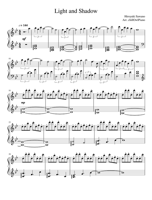 League of Legends - Light and Shadow Piano Cover
