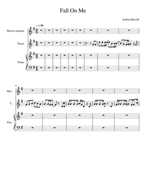 Fall On Me (1st unfinished)