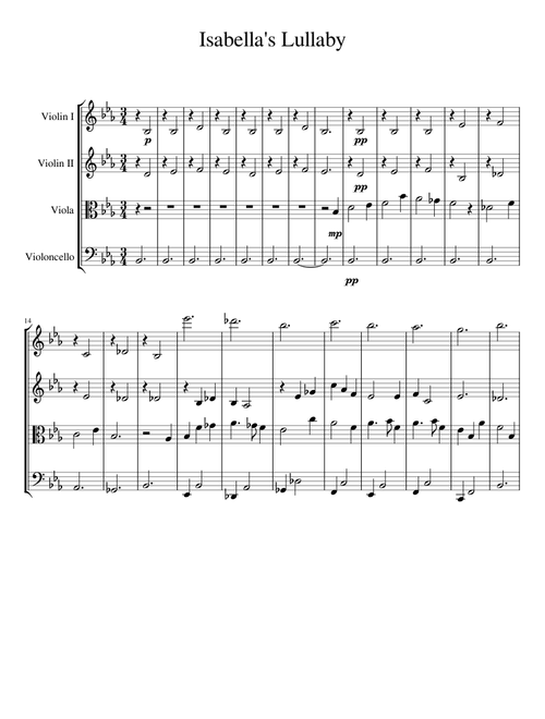Isabella's Lullaby