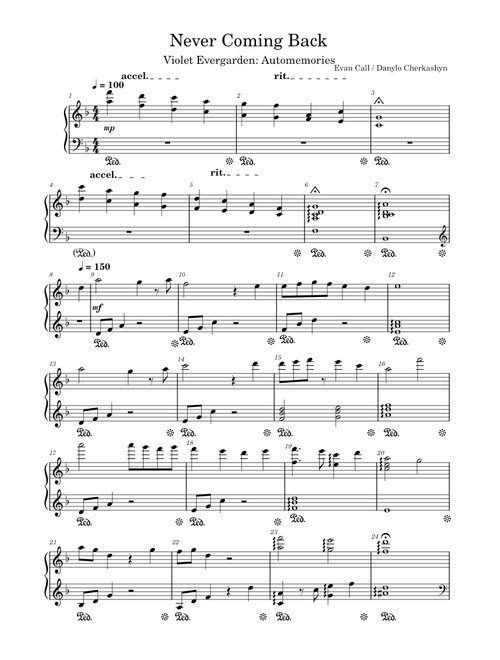 K_ato | Free sheet music | Download PDF or print on MuseScore.com