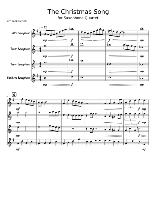 The Christmas Song ATTB
