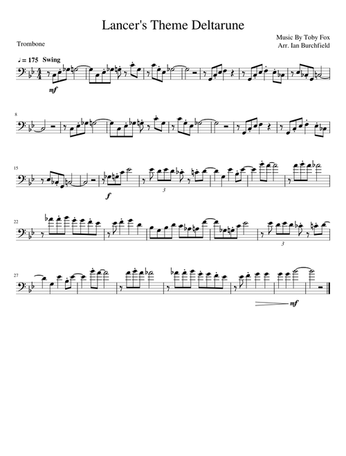 Lancer's Theme Deltarune