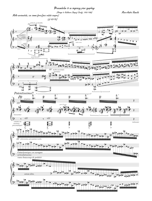Praeambulum to an imaginary piano symphony (Homage to Sorabji) – Hamelin, Marc-André