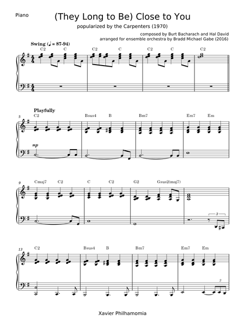 Close to You - Carpenters