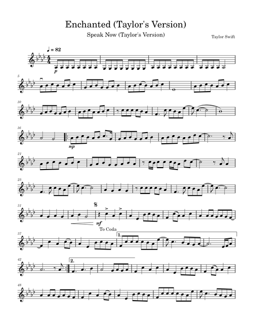 Enchanted (Taylor's Version) - Taylor Swift